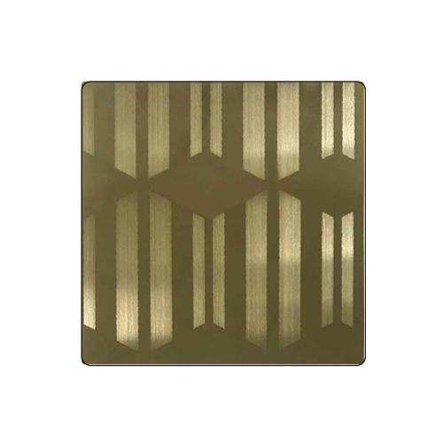 Mirror Art Hair line Tin-Brass YS-2018 