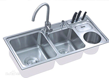 Stainless steel kitchen sink