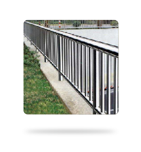 Stainless steel railing