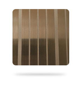 YS-1352 Hairline Etched Tin-Nickel Silver