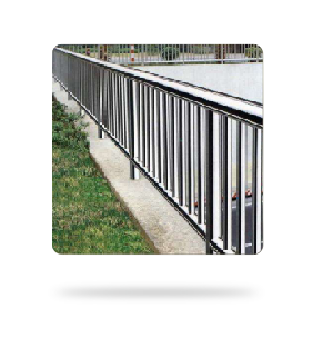 Decorative formed stainless steel Stainless steel railing